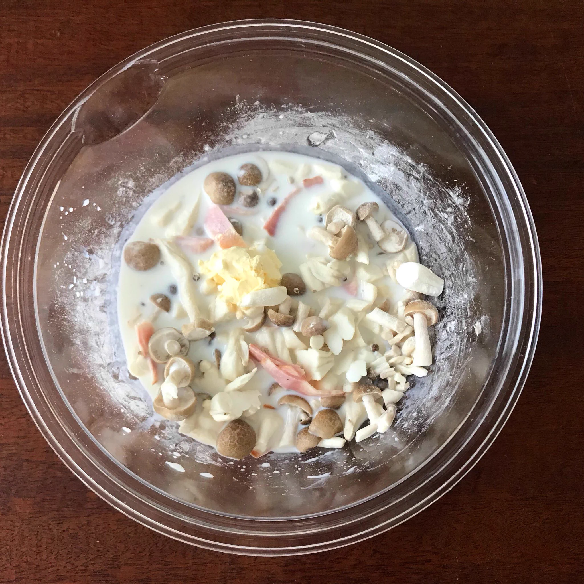 レンジで一発！きのこチーズチャウダーがめちゃくちゃ美味しい…だって山本ゆりさんだもん…