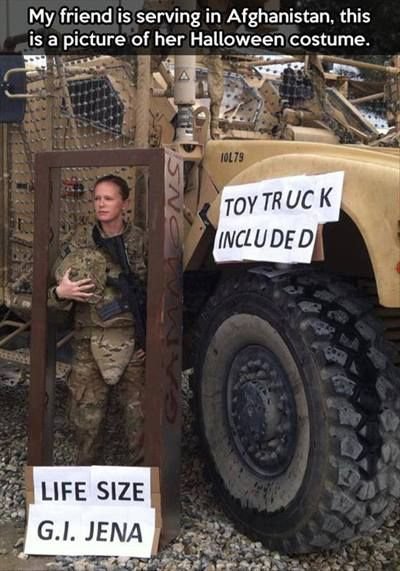 tag_usa's tweet photo. Can’t get more creative than this. Happy Halloween 👻

#halloweencostume #halloween #military #militarymemes #afghanistan #tactical #tacticalgear #tacticalassaultgear #tag #Merica https://t.co/eJVzROoaCm