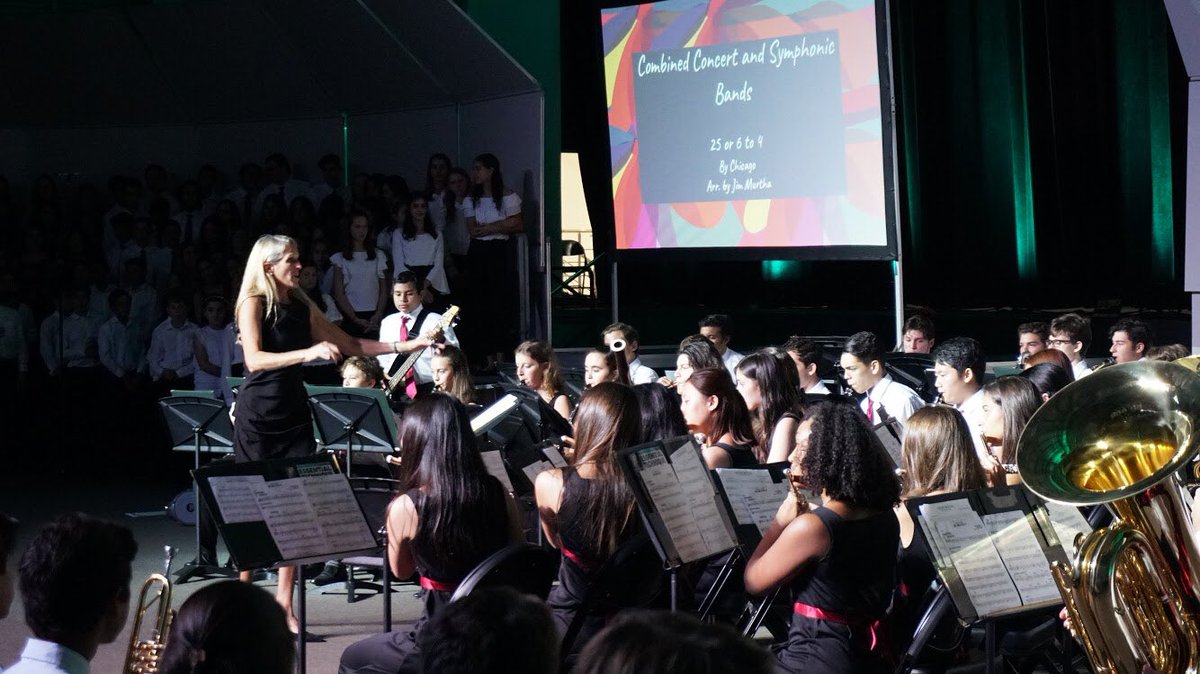 CMSSharks's tweet photo. During their Fall Concert performances, the MS/HS Band and Choir shared an evening of music in our Shark Center. ππΆ #cmsfa #talentedsharks https://t.co/mr1ly5DQga