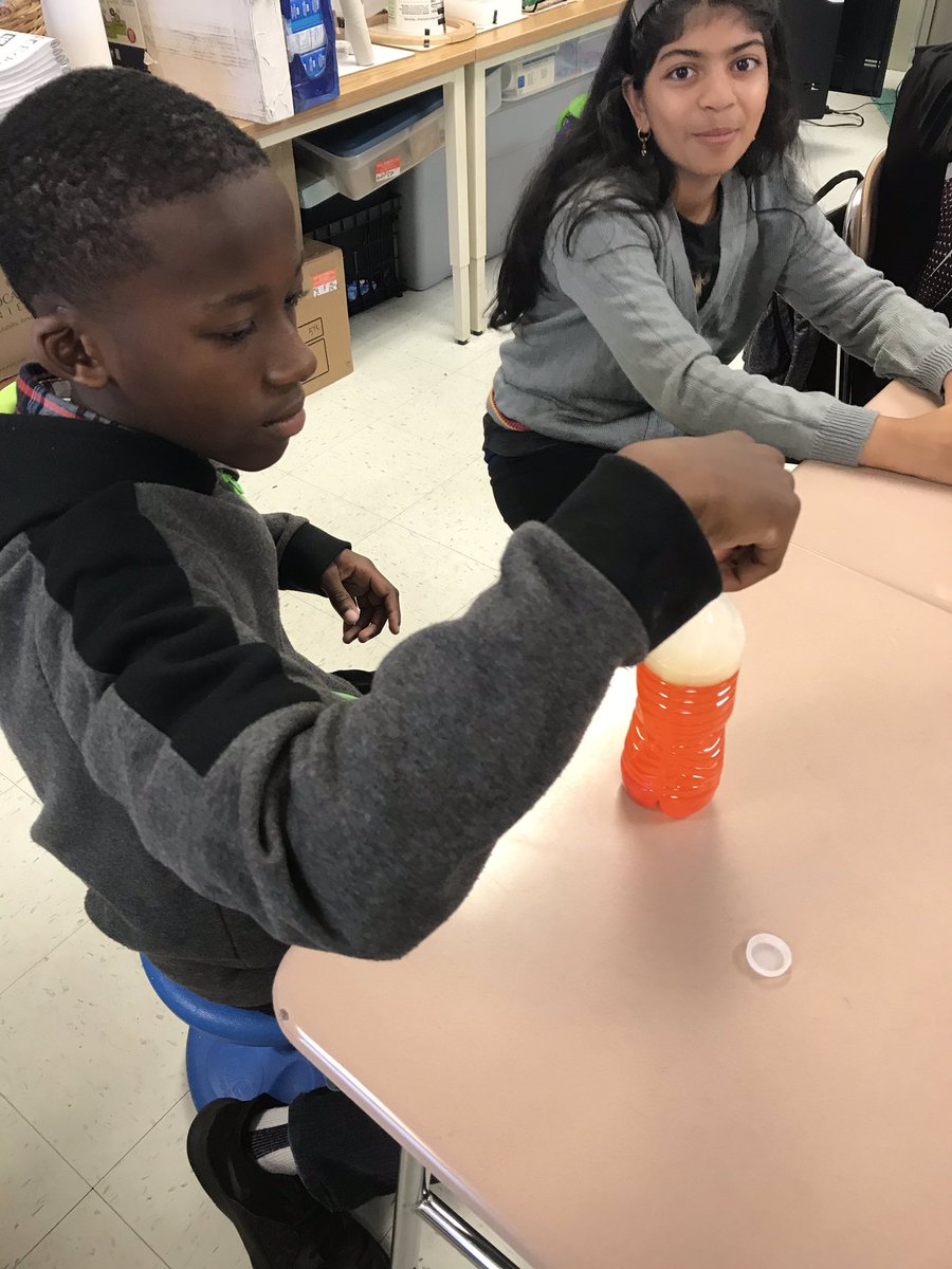 catsandkids1's tweet photo. It’s Halloween and we made blood in a bottle!! Now ask my 5th graders what blood is made of... @TFLYTHEedu @ConnMagnet @ConnPrincipal @MargaretMariel2 @ConnESMusic @ConnPTA @ https://t.co/fCCMHAK9Xb