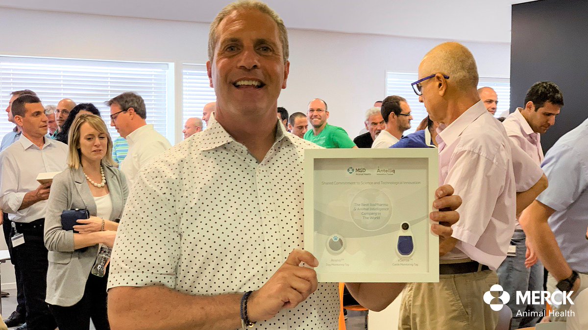 MerckAH's tweet image. Merck Animal Health President Rick DeLuca &amp;amp; his leadership team recently visited the Antelliq Innovation Center in Netanya, Israel. DeLuca lauded the teams’ attitude &amp;amp; culture, noting their “innovative thinking, technological expertise &amp;amp; customer focus.” #AtMerckImInspired