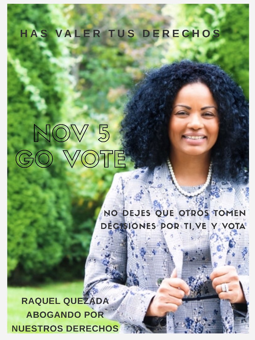 CEMDNE's tweet photo. Go vote November 5th and be part of the changes. https://t.co/AaxGODSVhW