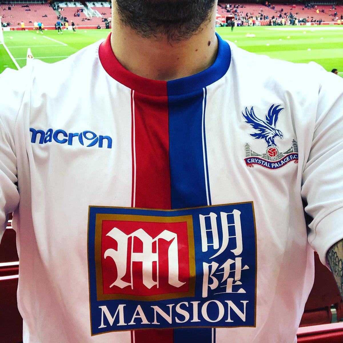  @CPFC Away Kit, 2015/16MacronThis particular shirt is the first  #CrystalPalace shirt I got, in the year I started supporting them. To this day, I regret not having personalised it with Yannick Bolasie’s name.