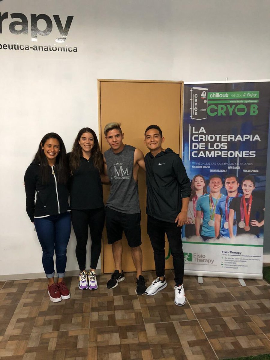 gabyagundez00's tweet photo. Ayer en la inauguración de #fisiotherapygdl, donde puedes encontrar una cabina de @CRYO_B #elpoderdelfrio
Gracias por las atenciones!!
Si vives en Guadalajara, visítalos en Av. Río Nilo #2251 a unas cuadras del fórum Tlaquepaque. 📞 33354852 📞 3313540853 https://t.co/04QxIqW2WX
