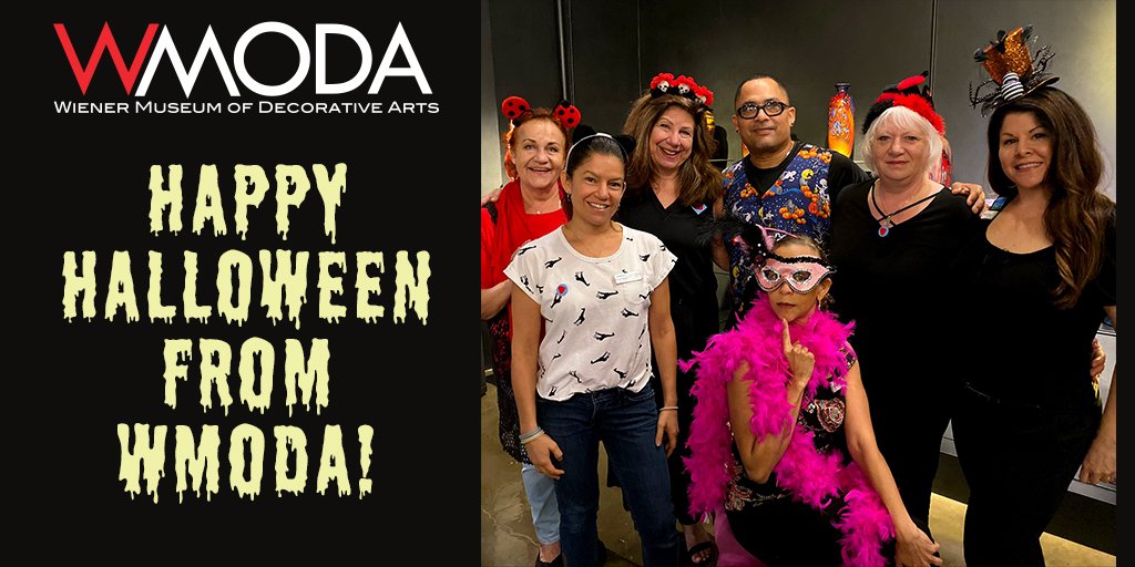 WMODAMuseum's tweet photo. Happy Halloween from all of us at WMODA! https://t.co/eEpbWrM97d #Halloween2019 #halloween #happyhalloween #safehalloween #art #museumlife #wmoda #wmodamuseum @flamuseums #glassart #hotglass #ceramicart #sculpture https://t.co/V9lAMpj1to