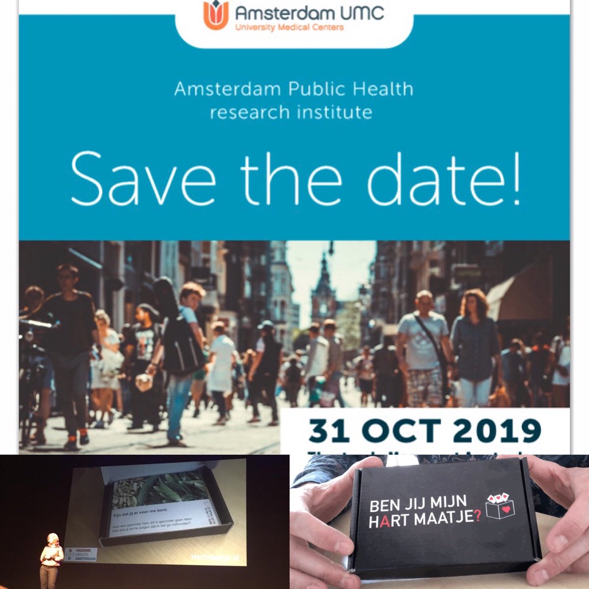 <a href="/Hartmaatje/">hartmaatje</a> <a href="/HackingHealthNL/">Dutch Hacking Health</a> winnaar van #DutchHH19 wordt on-stage uitgelicht tijdens het jaarcongres van het  <a href="/PM_APH/">APH Personalized Medicine</a>   Amsterdam Public Health Research congres. #Trots #Doorgaan tot #DutchHH20 <a href="/HackingHealthNL/">Dutch Hacking Health</a> <a href="/APH020GH/">APH/Global Health</a> @vumcamsterdam <a href="/amsterdamumc/">Amsterdam UMC</a> @Amsterdam_HH