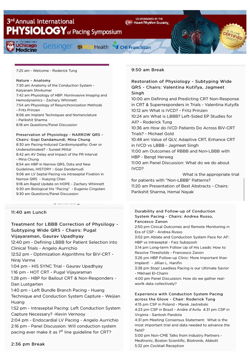 netta_doc's tweet photo. Leaving the 🔥wildfires of SoCal for ❄️ snowy Chicago &amp; the 3rd Physiology of Pacing Symposium. Looks like a great line-up of conduction system science! #PPS2019 #PPS3 #EPeeps #dontdisthehis https://t.co/eDobO0hKcg