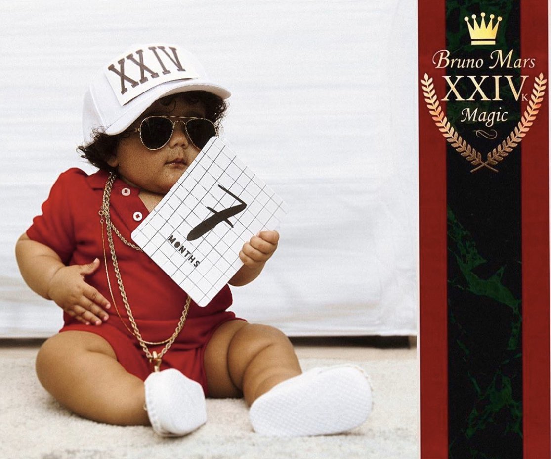 Baby bruno hotsell mars costume