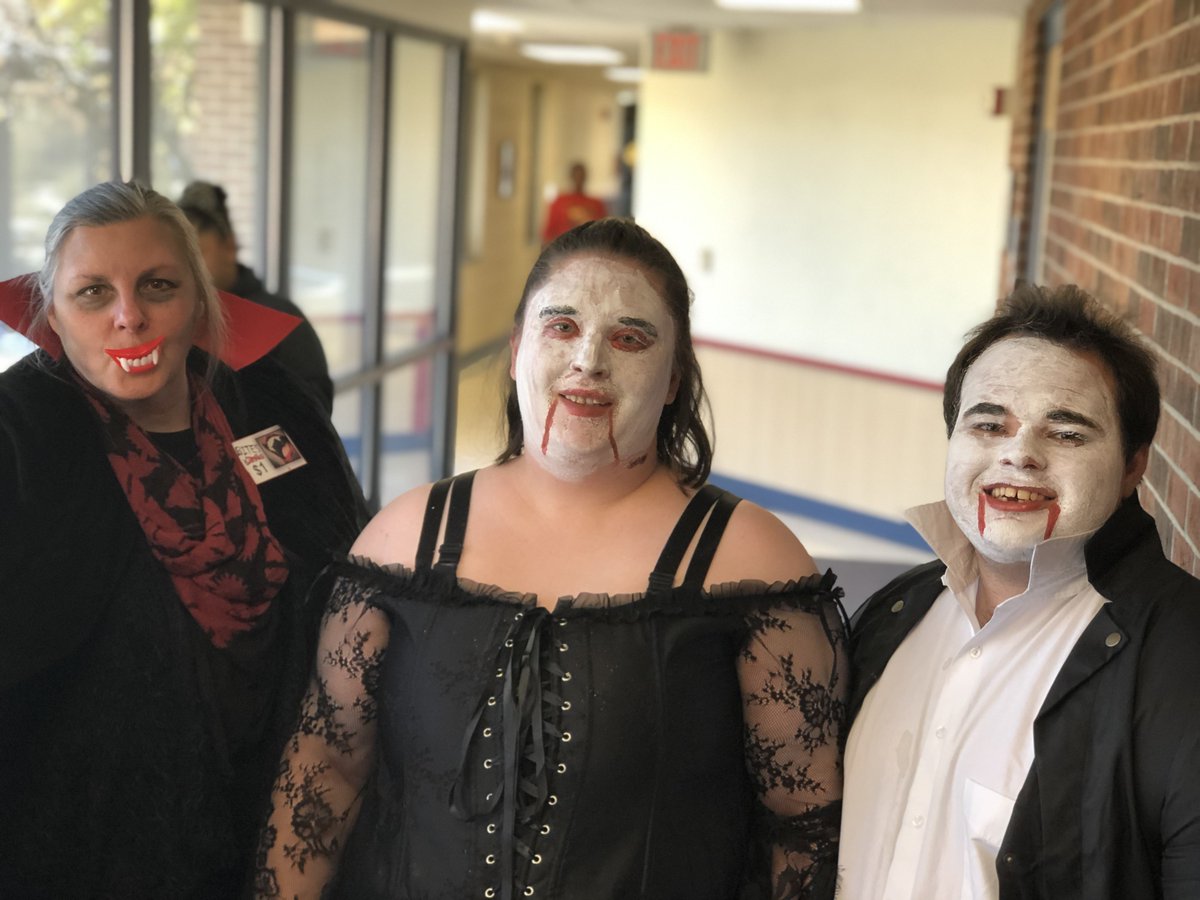 CapperFound's tweet photo. How Do We Celebrate Halloween👻💀🎃?
It's a Fun, Frightening, Spooktacular time filled with a costume contest, chili and best of all a haunted house that will make you want to sleep with a night light on and with one eye open👁.
#Halloween #buildingabilities #frightfullyfun https://t.co/h0IPwAEGYM