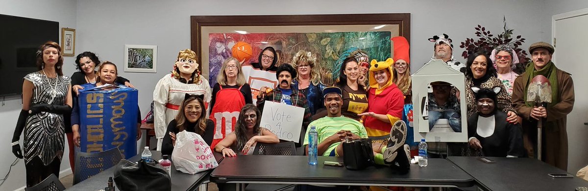 PaulEdmeier's tweet photo. Happy Halloween from the staff at House of Hope in San Pedro, CA | https://t.co/uavK0sHjHo https://t.co/LHfKgZl6mq #pauledmeier #houseofhopesp. https://t.co/0gzDUCTgJW