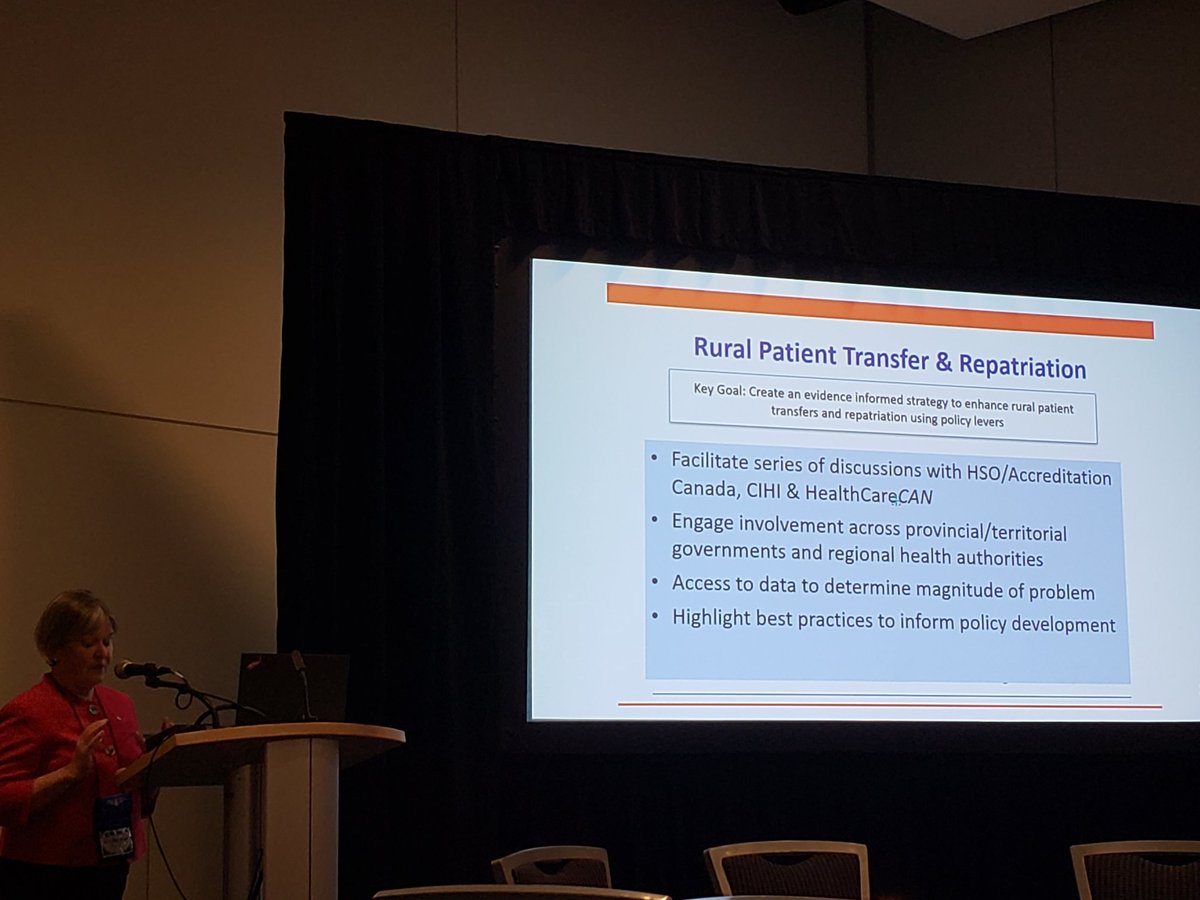 ivyomd's tweet photo. @cassonwilson with Jim Rourke on @FamPhysCan & @SRPCanada #ruralroadmap sharing next steps on improving patient transfers with potential for no refusal policies. Thx to @CIHI_ICIS & @AccredCanada @HealthCareCAN for collaboration in exploring. https://t.co/xpZmlD0TZ2