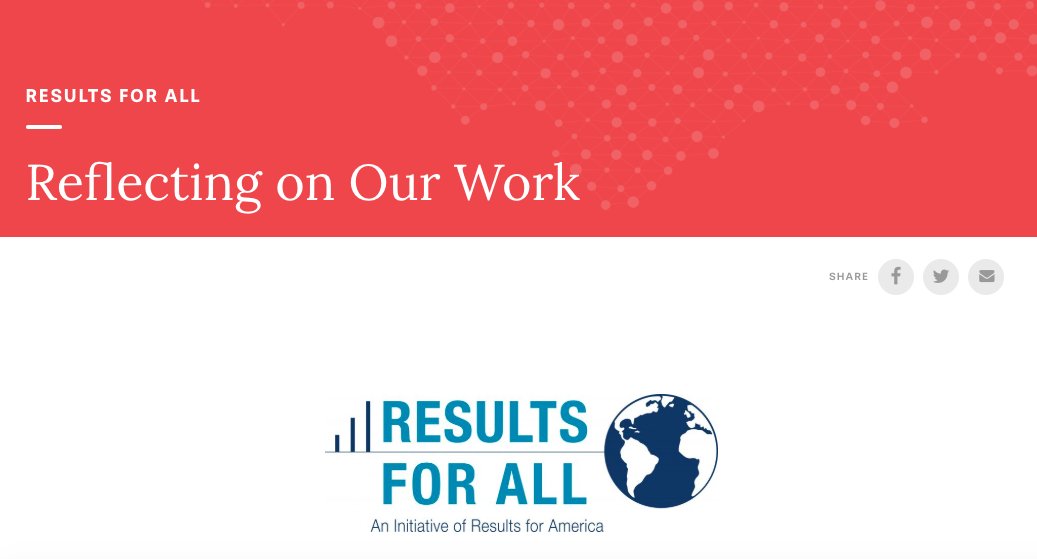 resultsforall's tweet photo. Governments in low &amp; middle-income countries need #evidence to inform how they allocate scarce resources and deliver critical public services to their citizens. 🌐 

We reflect on our work over 4 years helping to facilitate evidence implementation. 

➡️ https://t.co/aKYX5Hj6LH https://t.co/Eim6pIZREJ
