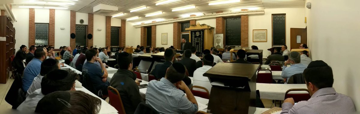 SCP_Learning's tweet photo. Live from Hendon, UK!
Over 80 in attendance at Nishmas Yisrael with Rav Dovid Tugendhaft Shlit”a!
#SCPrevolution https://t.co/jvMSUgDJZk