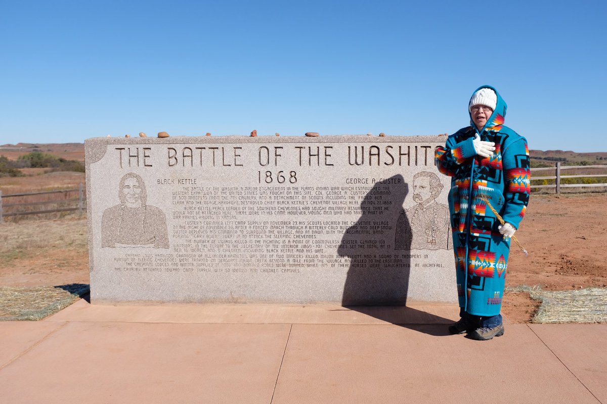 gcorrumc's tweet photo. Washita Battlefield National Historic Site is a National park with significant American heritage. Today we remember those that were massacred in this sacred place. #Cheyenne #Washita #GCORRboard #NativeAmericans @BishopBledsoe https://t.co/zAIycnme1B