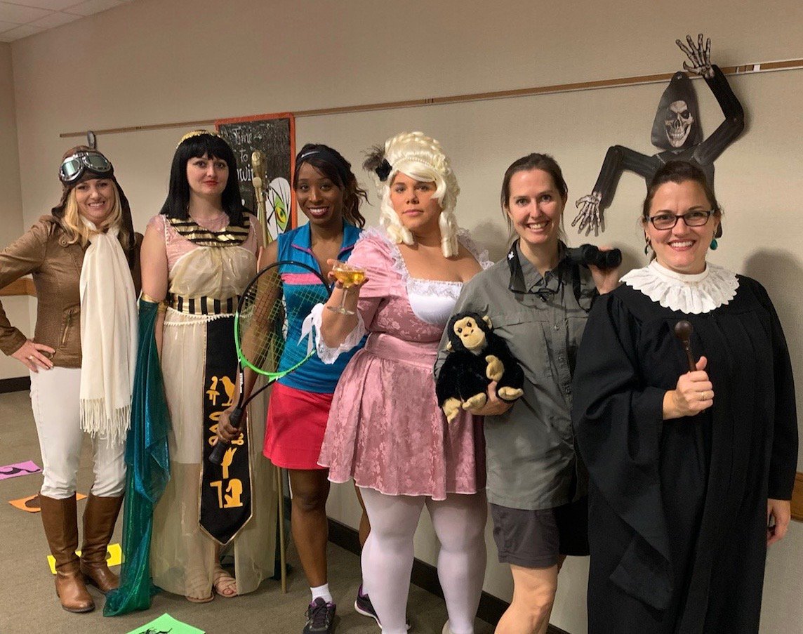 InstLocGov's tweet photo. Happy Halloween from ILG! #instituteforlegendarygals #halloween #costumecontest https://t.co/zdT3I6HZps