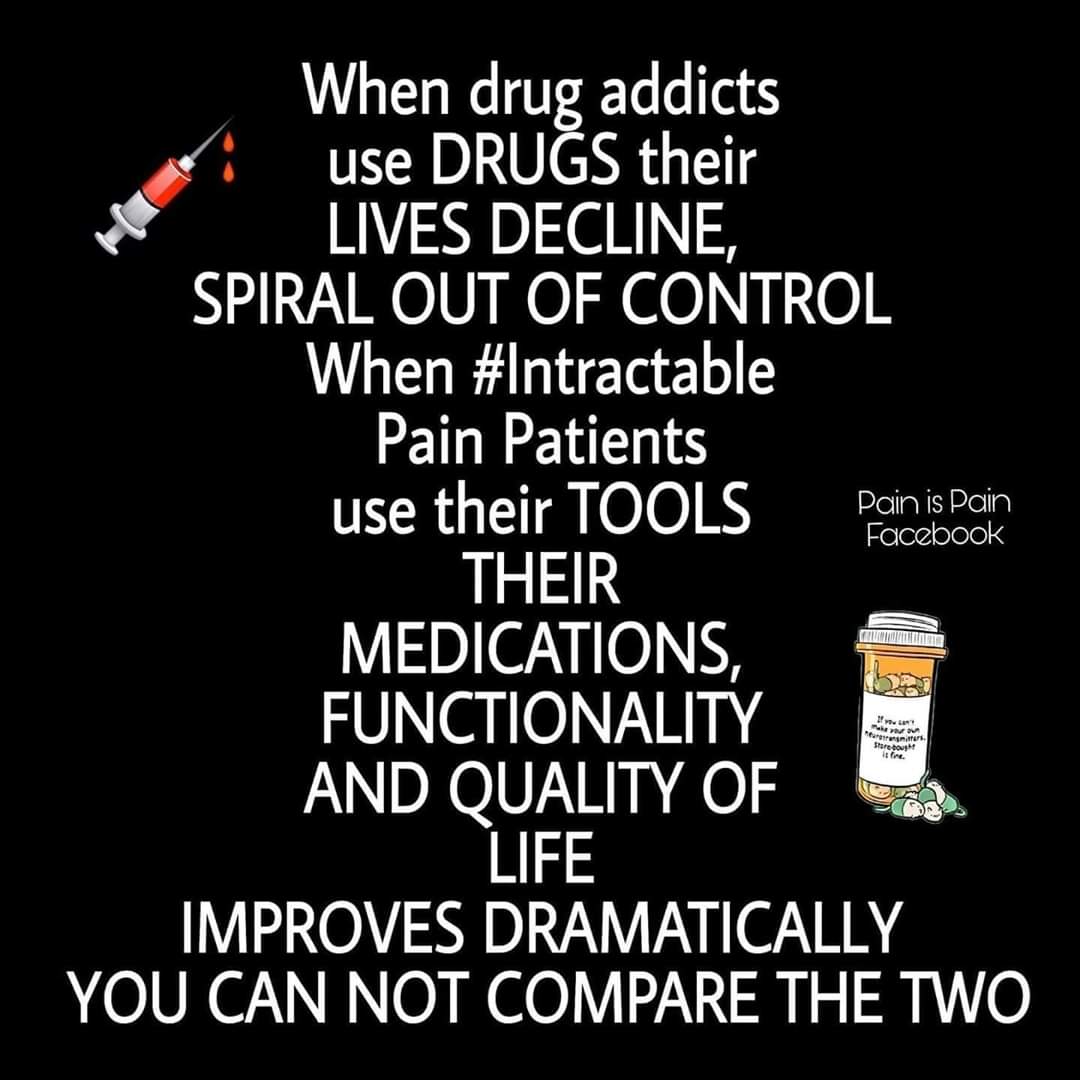 #chronicpain #opioidhysteria #noshameinpain #harmnone