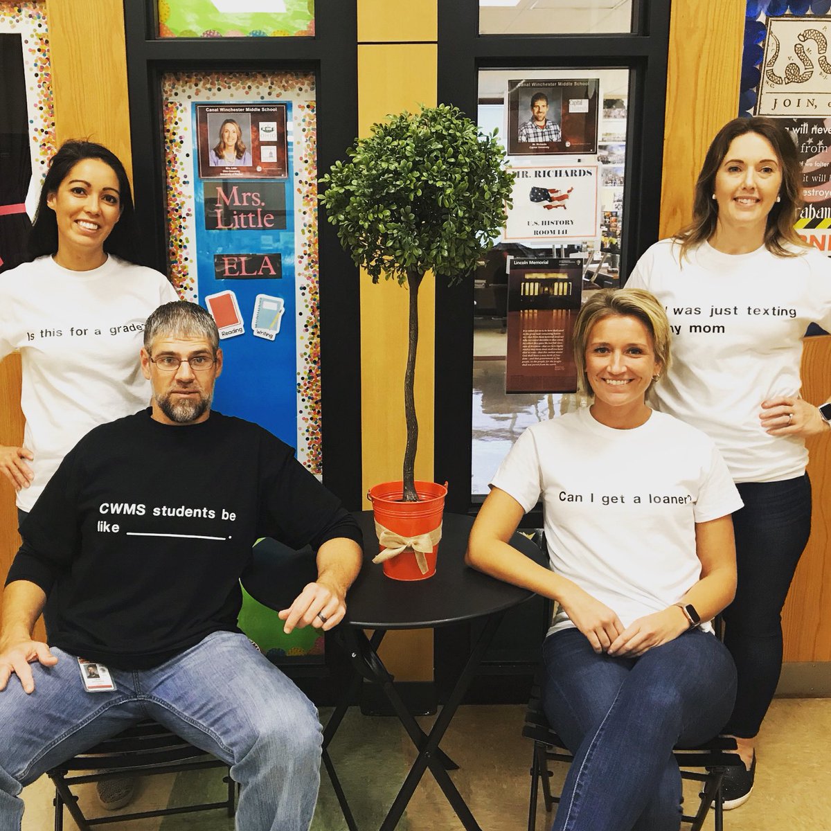 CwmsMrs's tweet image. Happy Halloween from Team 8-3! #costumeday #SpiritWeek #CWMSChangemakers @CWMS_office #cwway