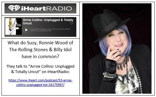 _ChromePR_'s tweet image. What do Ronnie Wood of The Rolling Stones, Billy Idol &amp;amp; #Suzy have in common? They talk to #ArroeCollins on iHeartRadio's "Uncut and Totally Unplugged": ihr.fm/2PGW20V

#newmusic #tomorrow #celeb