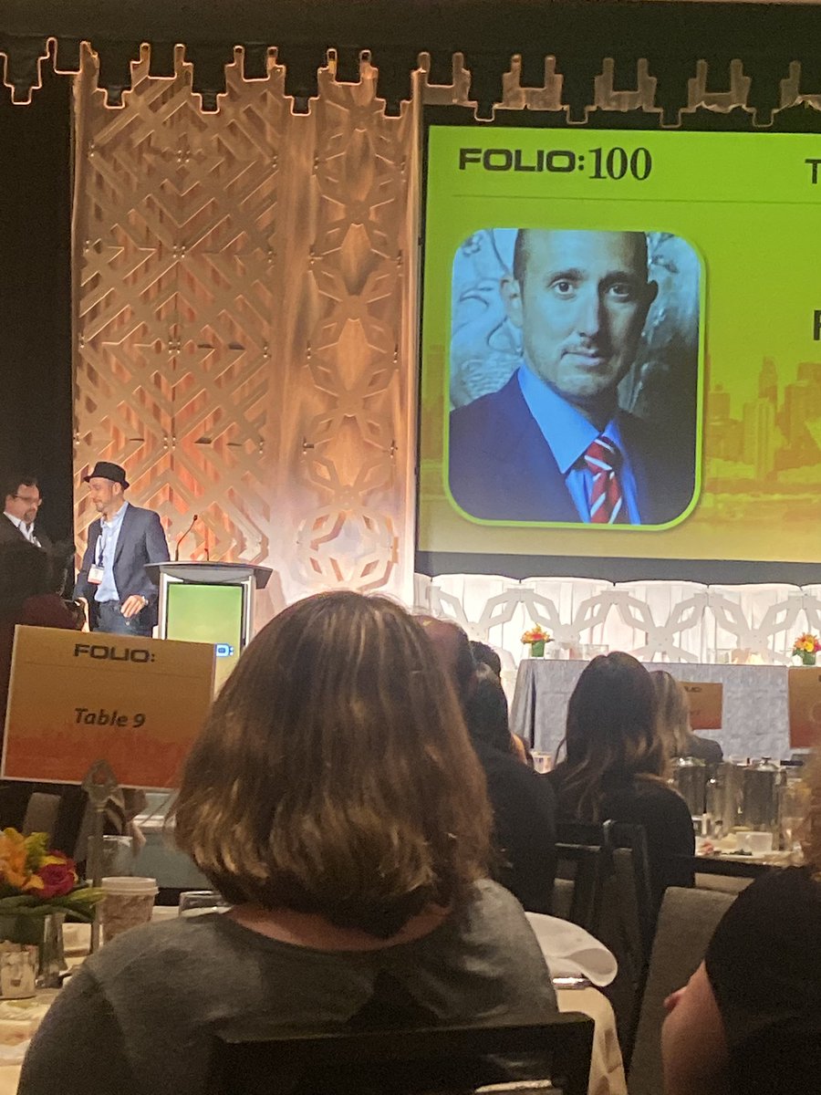 Congratulations to @Forbes’ Chief Content Officer @RandallLane and Chief Sales Officer Jessica Sibley (@jsibo) on being named to the 2019 #Folio100! Both were recognized at @foliomag’s media industry award luncheon today. #FolioShow #FolioAwards