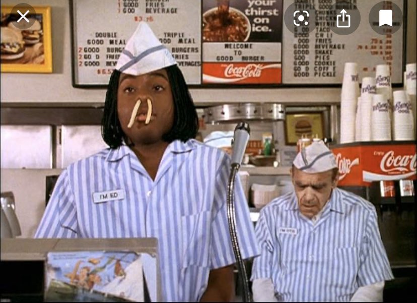 ImNotRaja's tweet photo. Welcome to Good Burger, Home of the Good Burger, can I take your order? https://t.co/4Sc8jxeZAm