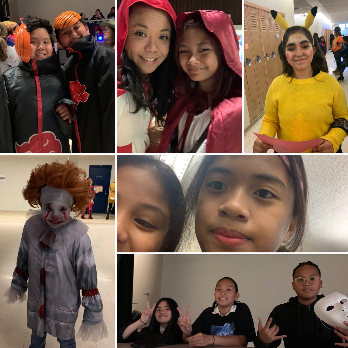 jasminecanaria's tweet photo. So much fun celebrating with everyone today! #happyhalloween #allofthecostumes 👯♀️ #studentdjs @susannaranalli @EnricaDM @stMargaretCS https://t.co/Lbr3PYDjKt
