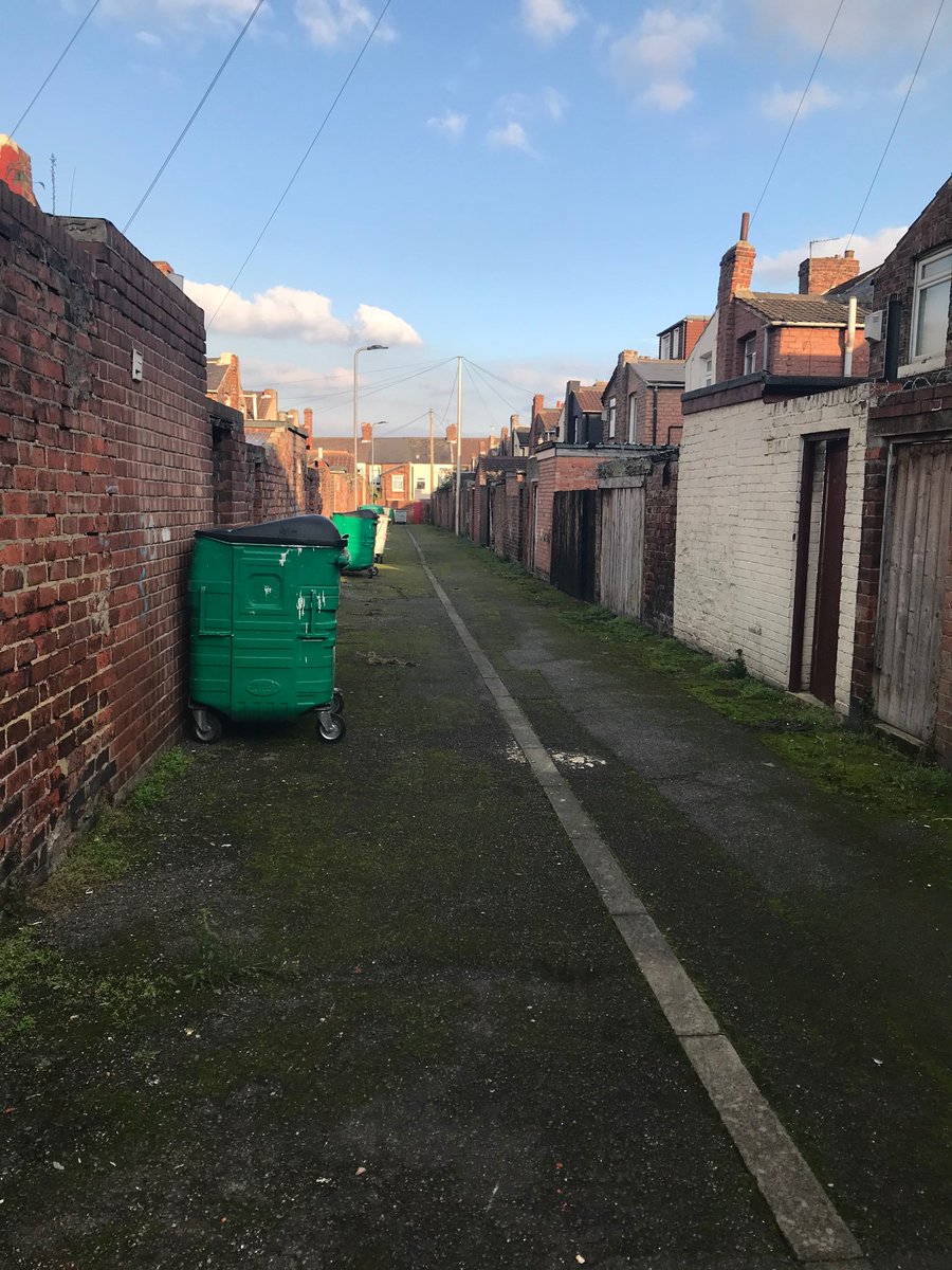 Another patch walkabout in North Ormesby today. Making the streets and alleys tidy, starting to see a real difference to the area. #bespokeletting #makingadifference #collaborativeworking