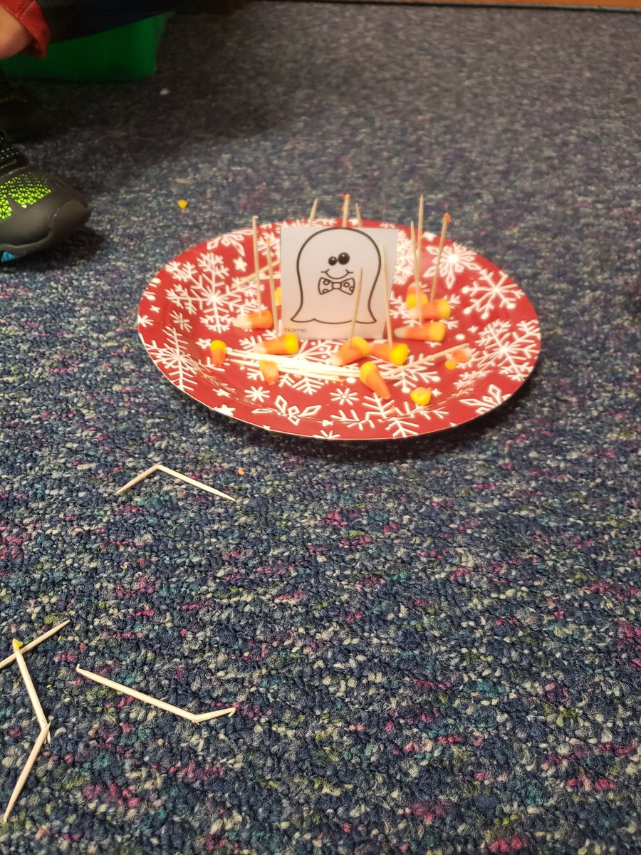 mrssessums's tweet photo. We completed our first STEM challenge today! Our challenge was to see who could build a house for their ghost. @LindseyElem #itsoktofail #stemchallenge #allihadwereholidayplates https://t.co/xacLz63ZLv