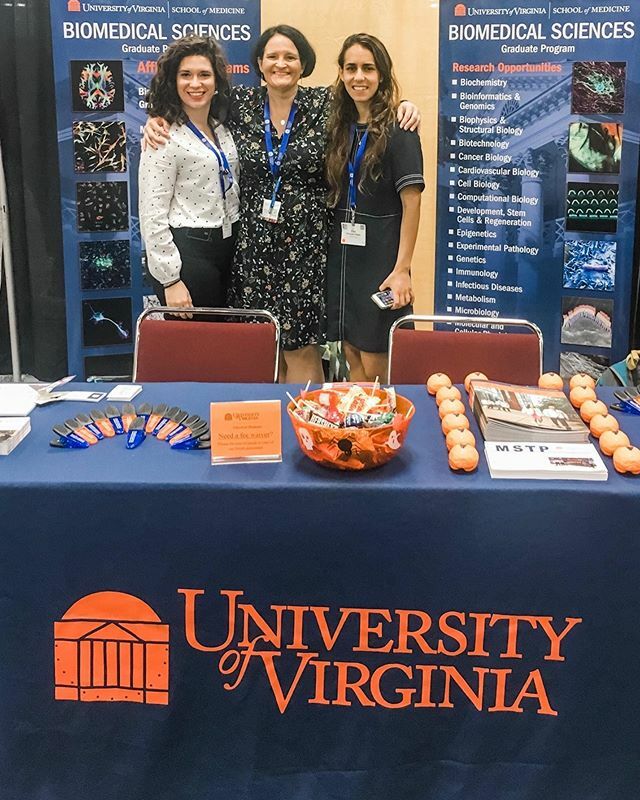 uvasrip's tweet photo. We’re at @sacnas, Booth 1432! Stop by and learn about @uva_bims. https://t.co/9Vlc3JfJwF https://t.co/hsqRP1p1UO