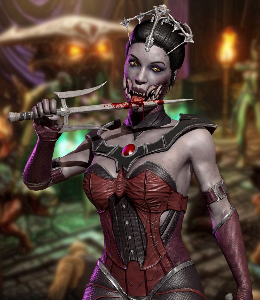 Release Sindel already - and bring back our Vampiress! 