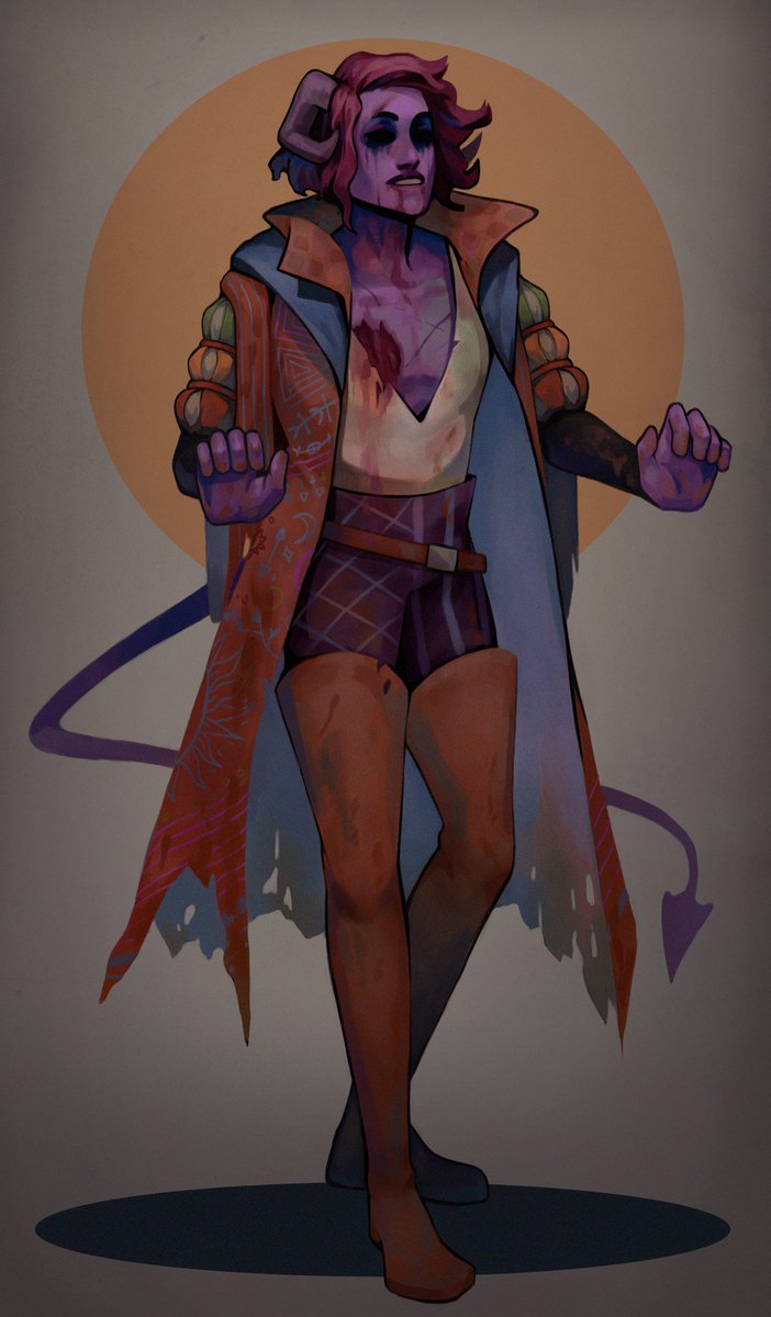 🎃 HAPPY HALLOWEEN 🎃 Clay and Molly are all spooked up for the night! 💀 #Criticalrole #CriticalRoleArt