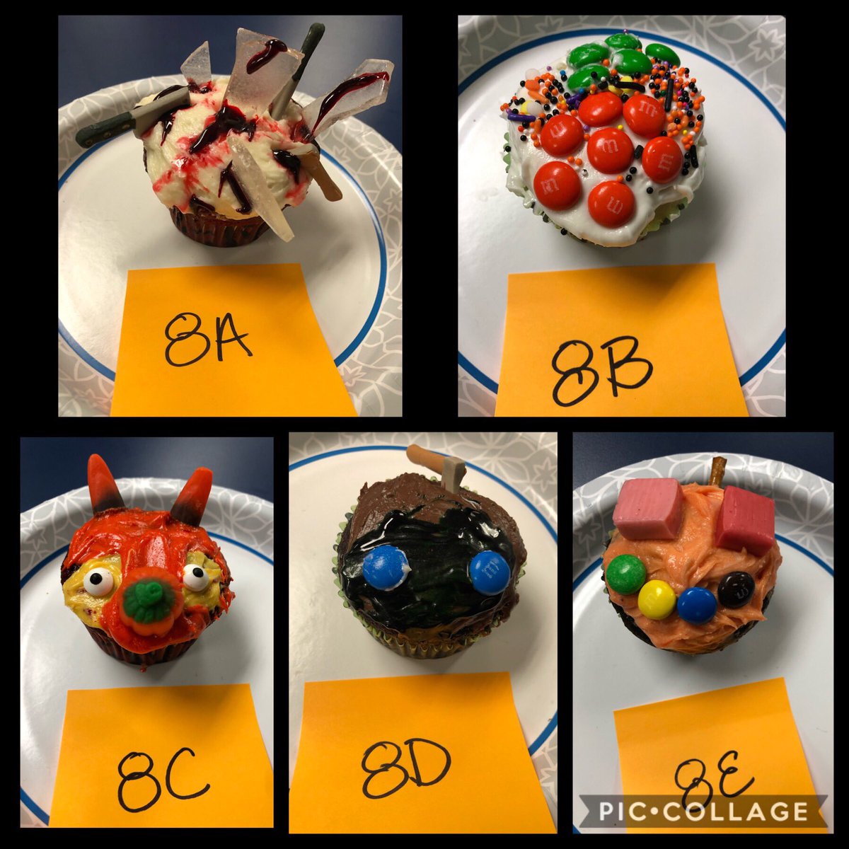 MsWoodCMS's tweet photo. Cupcake Wars 2019! @curtiscougars https://t.co/xxytEubVem