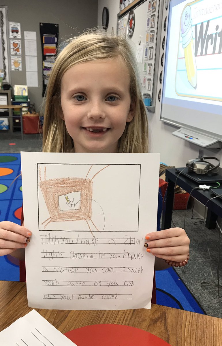 Hailey was practicing being an author by adding lots of advice to her How-To Draw a Heart Writing! #creechpride