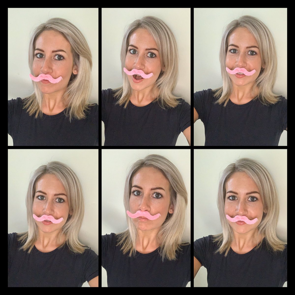 AbiHollyoake's tweet photo. Movember is finally upon us!
As growing a ‘tache is a tough one for me over the month of November I will be running 60km whilst donning a fab array of pink ‘tache’s all to raise awareness to help change the face of men’s health! https://t.co/E1wpdXI9q2 #Movember #MensHealth https://t.co/C59jdpYue7