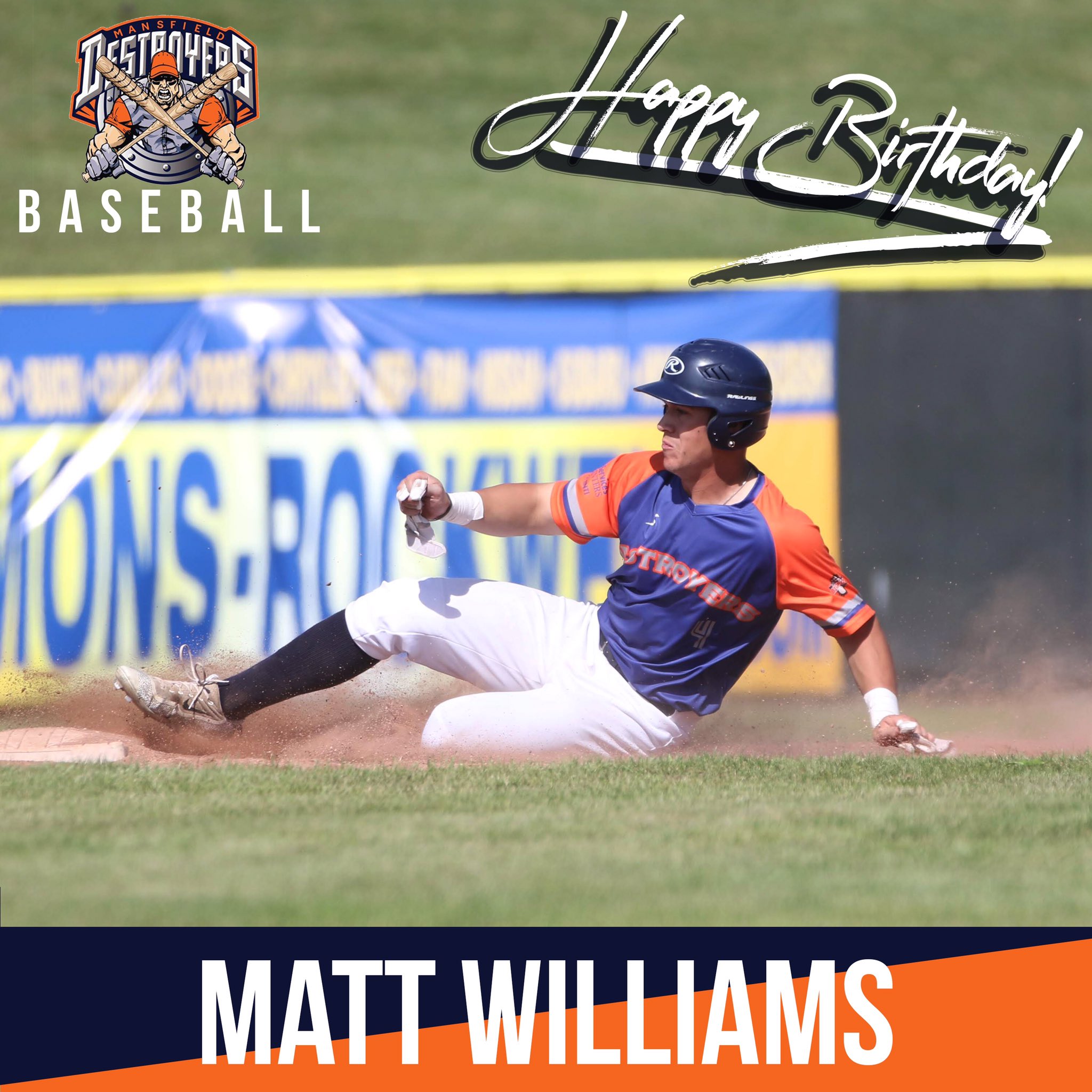 Happy Birthday to 2019 Destroyer Matt Williams! 