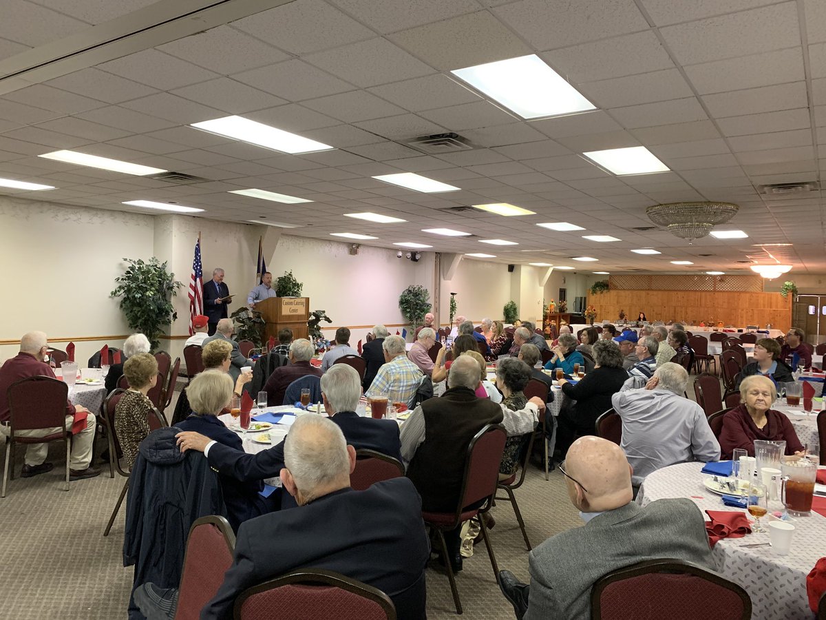 nickrushva's tweet photo. Great time today at the Montgomery County Republican luncheon! Huge crowd ready to vote in 5 days! I continue to work to make the New River Valley the best place to live, work, raise a family and retire and I would appreciate your support on Tuesday, November 5th. https://t.co/28Yl3P9rc4
