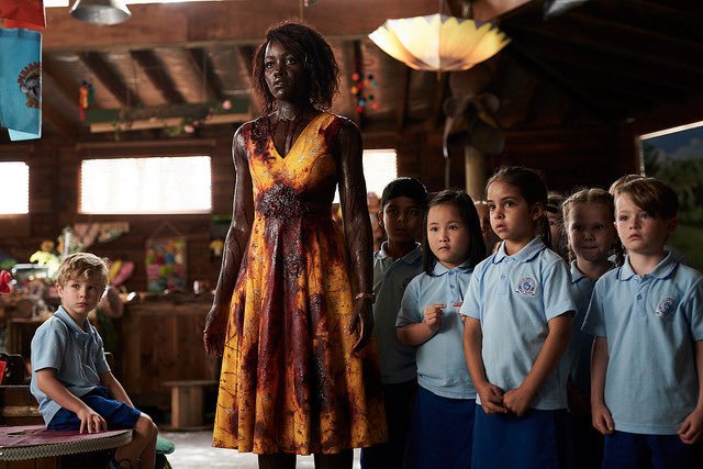 LUPITA NYONG’O: her dual performances as adelaide and red in jordan peele’s US were critically acclaimed, with many citing potential for an oscar nomination. she also stars in zombie comedy LITTLE MONSTERS, now available on hulu!