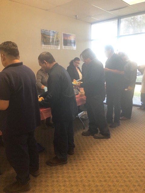 IDPlates's tweet photo. It was a spooky day here at ID Plates! We had a delicious potluck lunch and a costume contest. It is great to work for a company that values their team every chance they get! https://t.co/U36MYYbPr5