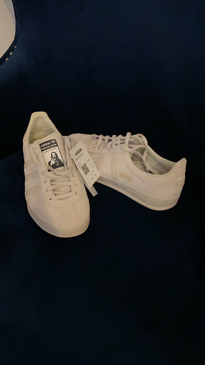 frank gallagher adidas trainers