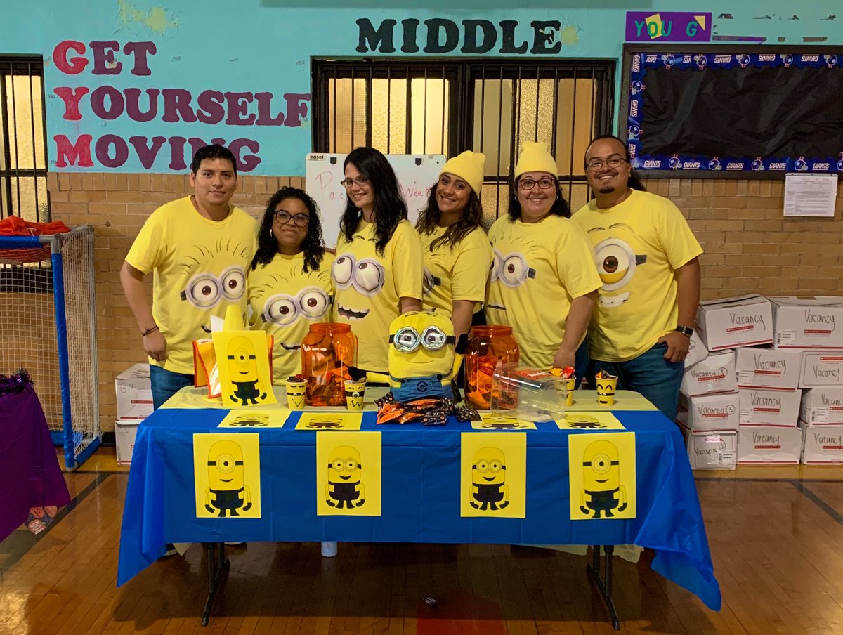 LianaRodz31's tweet photo. Just a minion in a minion world... #HappyHalloween #SchoolTimeFun @PrincipalBarbar @AlvarezCraft https://t.co/9qzlSSsOnk