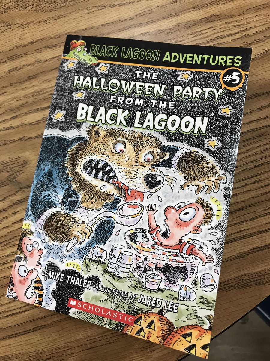 VictoriaJ42670's tweet photo. Our new books from Scholastic! The Halloween Party from The Black Lagoon! #blacklagoonseries #readingrocks #thirdgrade #semmesational https://t.co/O6V7YAWVCe