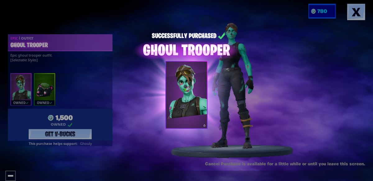 PowerzOfficial's tweet photo. It would be a sin if i didn't use code "Ghouly" when buying Ghoul Trooper! 

^-^ 💕 https://t.co/Mr6ZSWGtJ9