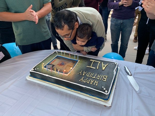 CMIT_LA's tweet photo. Yesterday we celebrated the birthday of @khademh, Director of @CMIT_LA! Happy birthday! /jt/ https://t.co/SGFqKgRDpJ