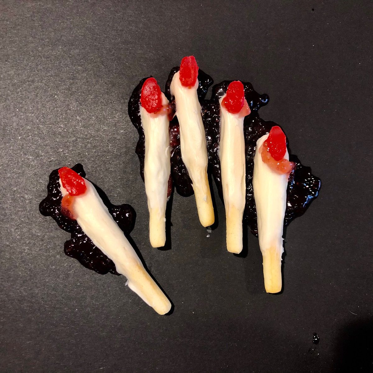 nycfirst's tweet photo. To get into the Halloween Spirit, the NYC FIRST team got a little creative and crafted some spooky treats. Help us decide: which one do you think looks spookiest? #TooCuteToSpook #HappyHalloween #NYCFIRST #HelpUsDecide https://t.co/eHkfANfYky