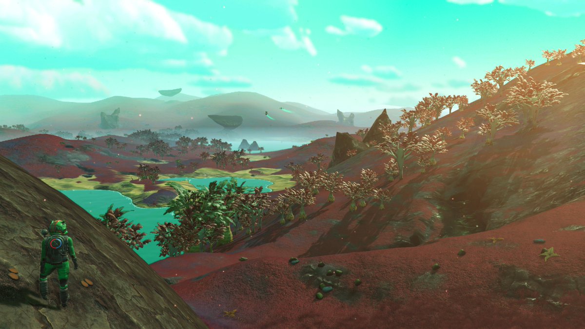 RazorMouse's tweet photo. Planets from tonight #NoManSkyBeyond https://t.co/4lLw4CenN5