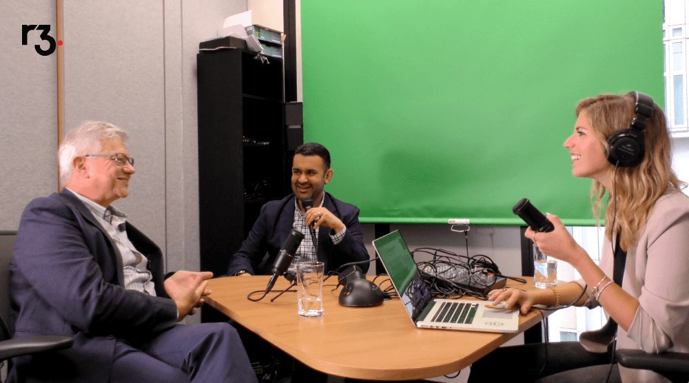 inside_r3's tweet photo. Happy Halloween! Here's a new episode of our podcast, Life in the Fast Chain, featuring B3i's Ken Marke (@kenmarke) and R3's Ronnie Kher (@KherRonnie) talking all about #InsurTech. Listen + subscribe on your favorite #podcast app! @breadandrutter @B3iTech https://t.co/lJrGXELQZZ https://t.co/uuFbpx43Bf