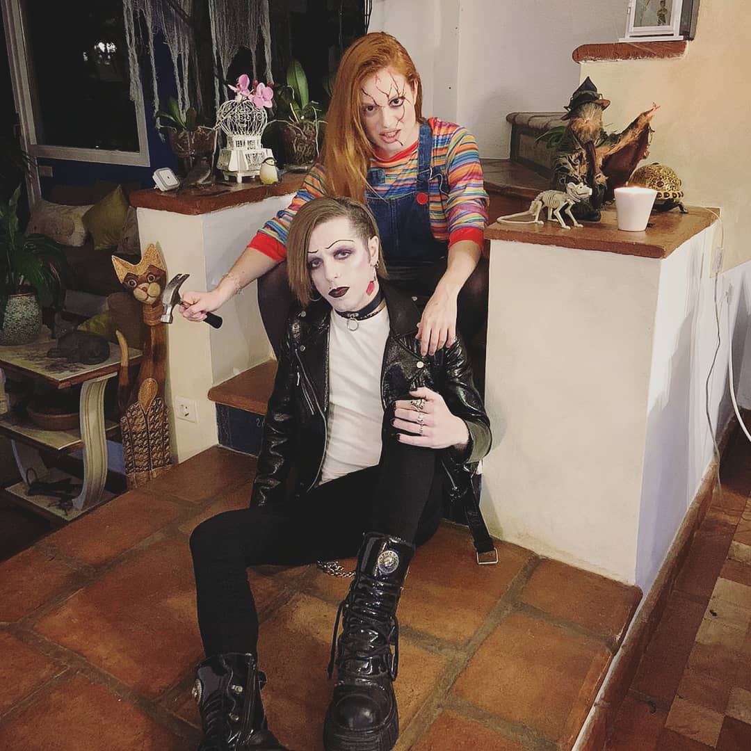 Cesar_Aliasing's tweet photo. Hi! We're Tiff & Chuck, wanna play?
#Hallween2019 #ChildsPlay #Chucky & #Tiffany https://t.co/SDccYaT61R