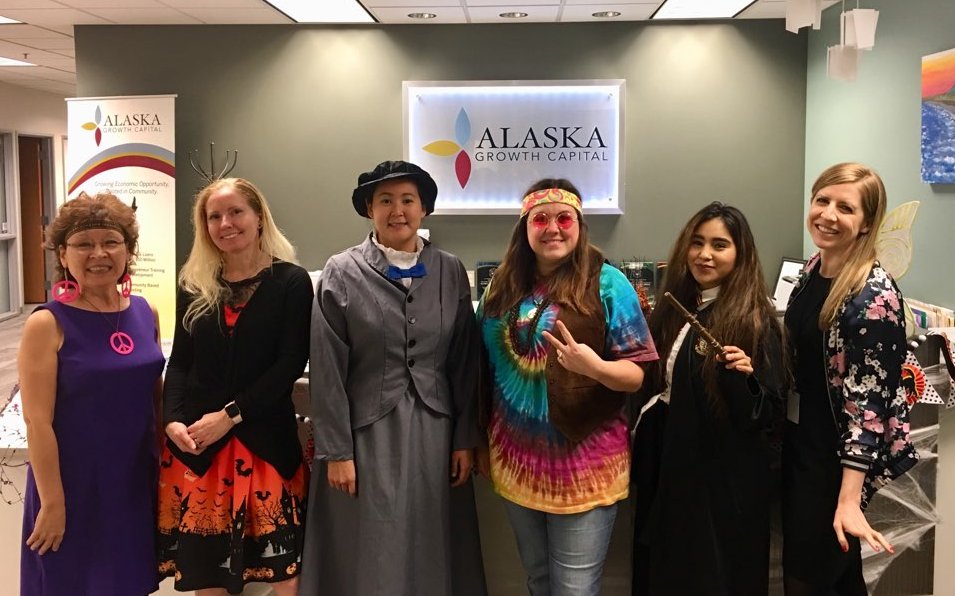 Happy Halloween from Alaska Growth Capital! We're looking forward to having ASRC staff members' children come and trick or treat at our office this afternoon!