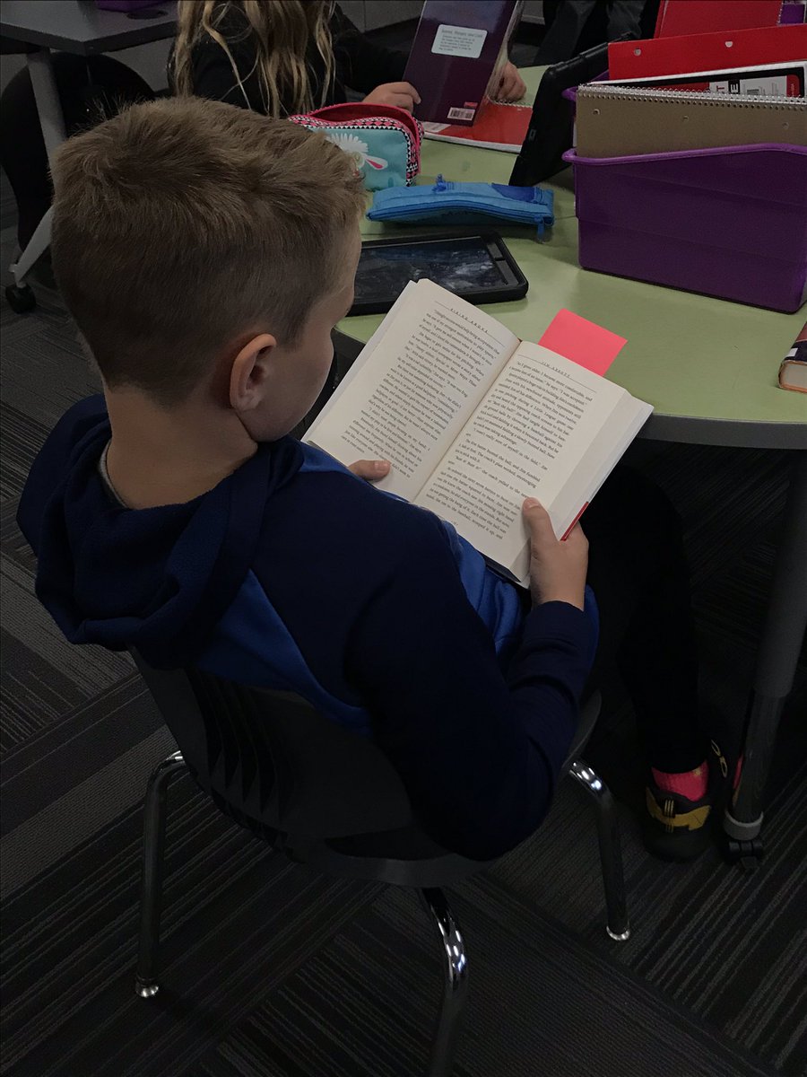 MrsLonien's tweet photo. Graphic novels, nonfiction, biographies, oh my! Check out all of the different books my students are reading! #teacherhearthappy #reading #ssdtigers https://t.co/3WDAkixR5E