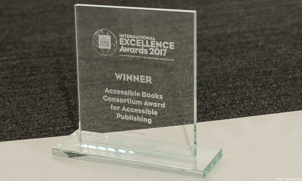 Now open: Nominations for the Accessible Books Consortium International Excellence Award 2020 🏆. Read more and make submissions here: ow.ly/pop830pOyHJ