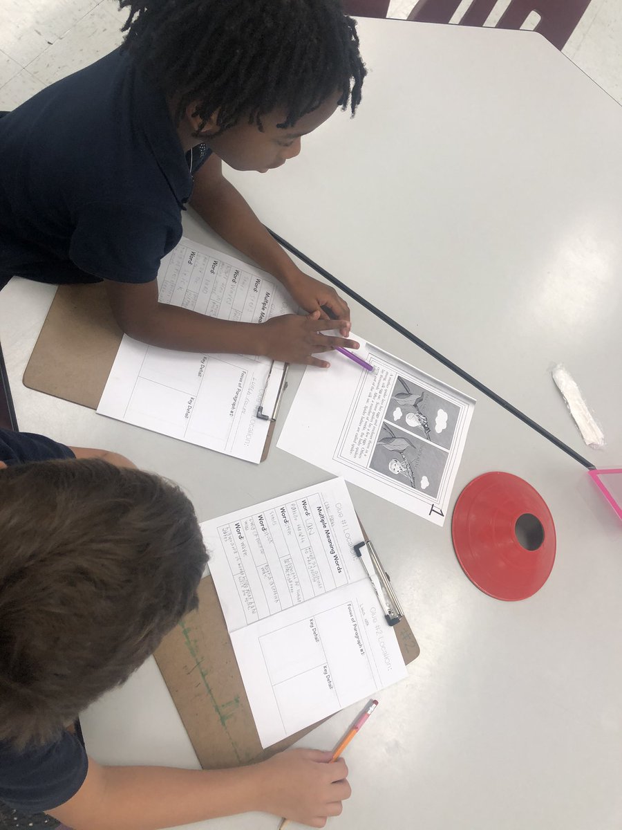 Today the Candy Corn Bandit came and stole our candy! The Bandit left us with clues and tasks to solve around the school. Students had to identify words with multiple meanings and identify the main topic and key details of each paragraph. #polkteacherslead #lovepolkschools